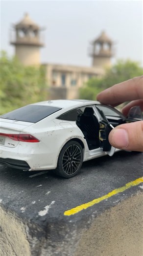 Audi R7 diecast Model Car Unboxing #car #youtubeshorts #shorts