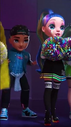 Show Your School Spirit and Cheer for Rainbow High! 📣🥇| Rainbow High #shorts