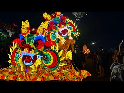 Atraksi Naga Bersinar YUWEN X AIKA di A Yani Megamall Pontianak 2026 - SHINE THE NIGHT