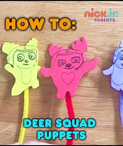 How to: Make your own Deer Squad puppets!