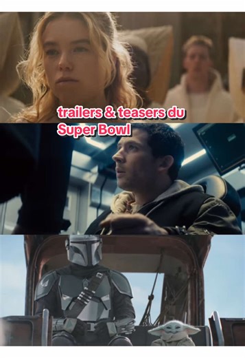Voici les teasers et bandes-annonces montrés pendant le Super Bowl #films #superbowl2026 #teasers #trailers