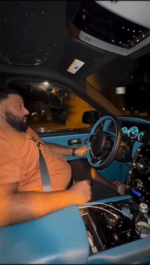 Dj Khaled Driving his Rolls Royce #djkhaled #rollsroyce #shorts