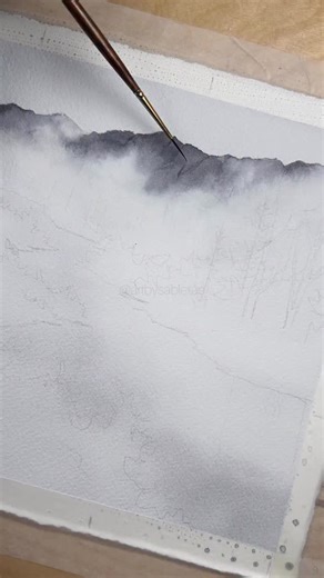 2.9K views · 299 reactions | Nature is being so cute rn in late October 凉 Can’t seem to stop painting it 8x10” watercolor on cotton paper ‘Tender Tales of Fall No. 5’ will be available on Etsy 10/24 at 9am pacific time! 李 | Sable Rae Art | Facebook