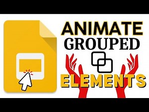 How to Animate Grouped Elements in Google Slides (Object Animation)