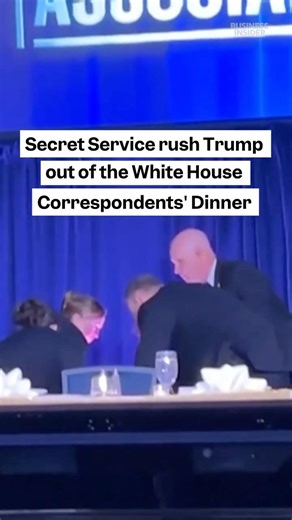 Video shows moment after shots were fired at the #WhiteHouse Correspondents' dinner. #trump