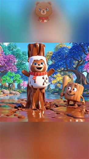 Hot Chocolate Geyser! Bimbim Turns Into a Marshmallow!?