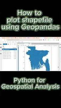 How to plot a shapefile using Geopandas? Python for Geospatial analysis.