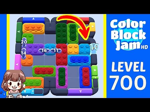 Color Block Jam Level 700 Solution Walkthrough