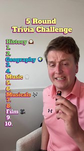 5-Round Trivia Challenge: History, Musicals & Film Quiz