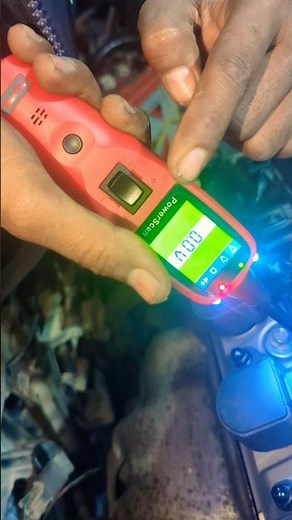 how to use autel ps100 powerscan test light #shorts