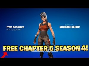 How To Get RENEGADE RAIDER SKIN FREE in Fortnite!