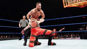 Mike Kanellis attacks his opponent before their match: WWE 205 Live, March 5, 2019