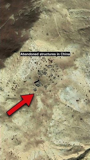 Abandoned structures discovered on Google Earth.