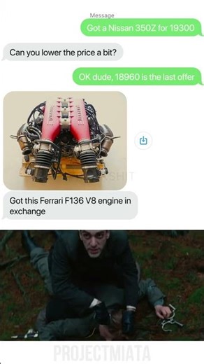 Damn It’s a Good Deal 😭💨Honda S2K for Ferrari Engine | #trends #fyp #cbum #denzel #liriklagu #bigguy