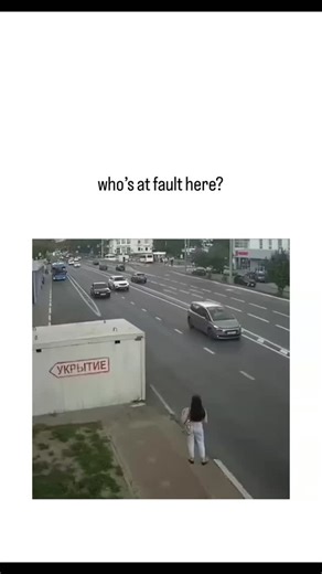 Follow for chocolate 🍫 on Instagram: "#The video captures a chain-reaction crash on a busy Ukrainian road, where a black sedan abruptly stops partially in the lane to pick up a pedestrian woman, followed by a white van halting behind it; a speeding red car then swerves but collides with the van, damaging multiple vehicles including a motorcycle. , an account specializing in viral global media, the clip has garnered over 1.6 million views and 560 replies in two days, sparking debates on fault wi