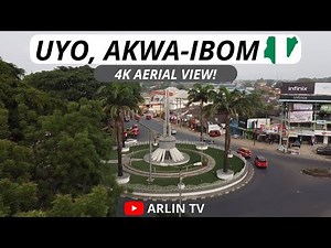 Uyo, Nigeria 4K - Drone Footage of Nigeria’s Most Beautiful City, Akwa-Ibom (Aerial Video)