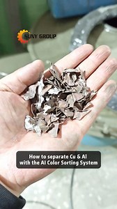 Smart AI Color Sorter for Copper & Aluminum ♻️ #AIsorting #AIseparation #AIRecycling #metalrecyclingmachine | Zhengzhou Zhengyang Machinery Equipment Co.,Ltd.