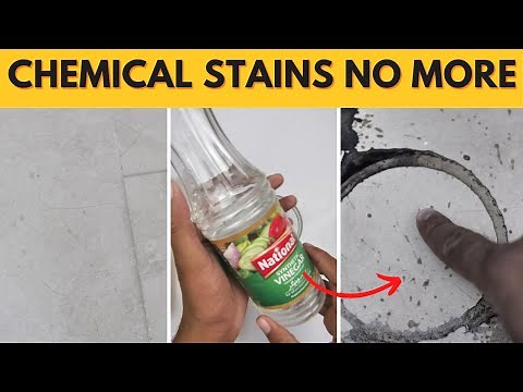 The Most Effective Solutions To Remove Chemical Stains From Tiles