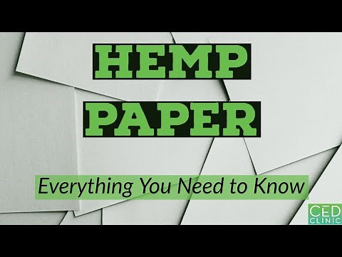 Hemp Paper: Everything You Need to Know