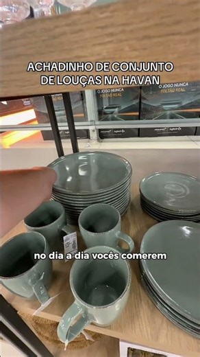 MESA POSTA PERFEITA! 🍽️ LOUÇAS NATURALLE ✨ #TemNaHavan #Louças #Naturalle #Enxoval