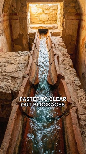 How did Minoans have flushing toilets 4000 years ago?