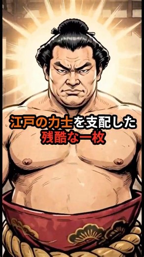 番付が一枚下なだけで飯も風呂も後回し⚡強さで決まらなかった江戸の力士の残酷な序列 #一分でわかる #江戸ディストピア #文明開化 #日本史