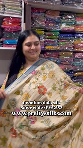 3.8K views · 70 reactions | Preity’s silks #364 ,5th main Hampinagar...