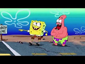 Bob Esponja y Patricio riéndose (Meme)