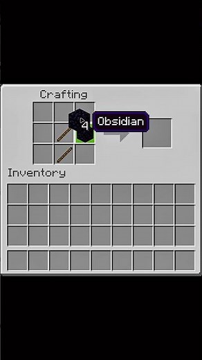 Minecraft me craft a powerful hammer #minecraft #mcpe #shorts