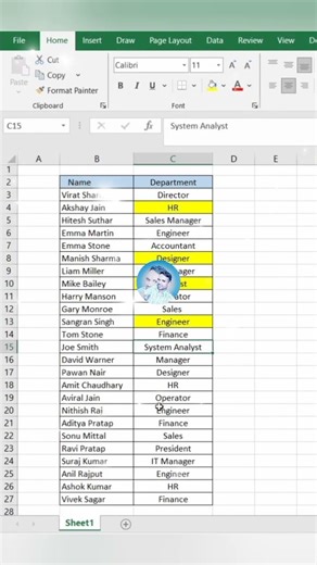 Highlight Cell in Excel #exceltricks #exceltips #exceltutorial #explorar