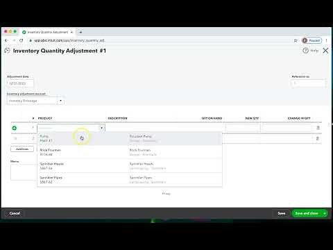 How to Make Inventory Adjustments QuickBooks Online 2023 || qb Online Tutorial
