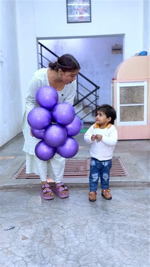 Devanshi balloon ke liye rone shuru kar diya 😲❤️ #shorts #ytshorts #foryou #trending #viralvideo