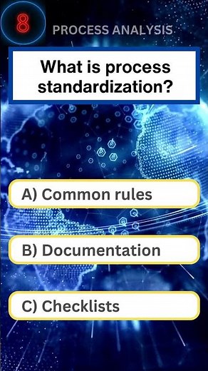 What is process standardization?