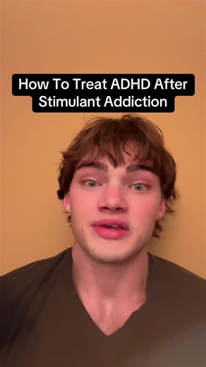How to treat adhd after stimulant addiction. #addiction #addictionawareness #addictionrecovery #sobrieryjourney