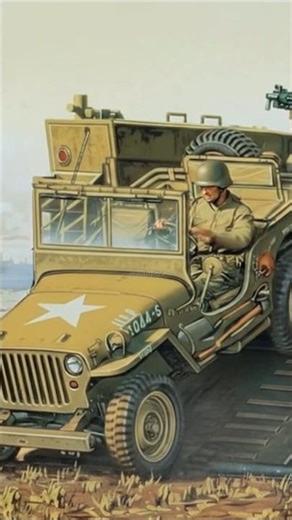 This Tiny Military Jeep vs a Massive War Machine #shorts #Military #Vehicles #Battlefield