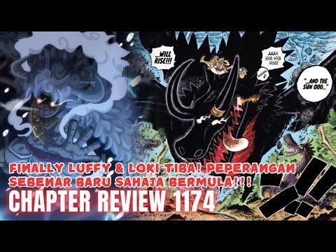 Chapter Review 1174 | AKHIRNYA!!! Dragon Loki Is Here Bersama Luffy Hadapi Imu