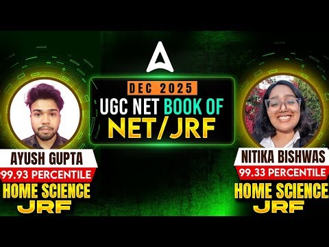 UGC NET Home Science Topper Interview 🔥 | JRF Topper Interview | UGC NET JRF Topper