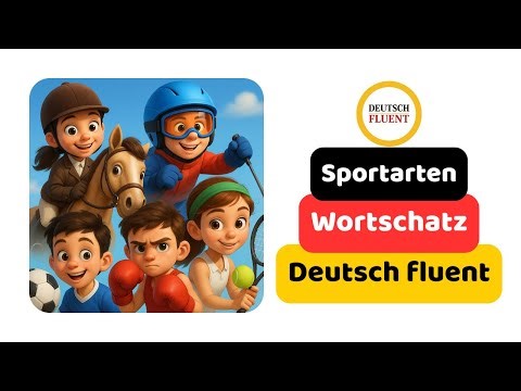 Sports | Deutsch lernen | Sportarten auf Deutsch | German for beginners | German A1 | Learn German