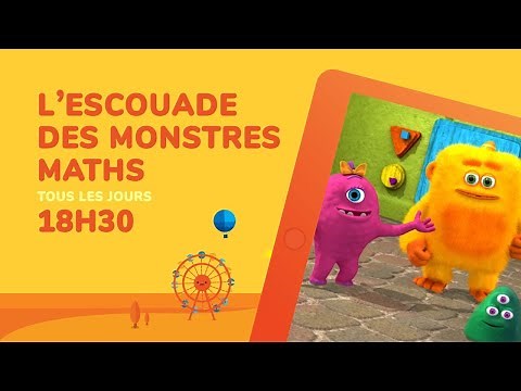 👉 Retrouve l'Escouade des Monstres Maths tous les jours à 18H30 sur ludikids