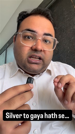 CA Narendra Sharma | Finance | Tax on Instagram: "Silver is on fire — and this is not a normal rally. Even Elon Musk has said, “This is not good for industry “. Why Silver is shining so much 👇🏻 📄 Paper vs Physical crisis Paper to physical ratio is around 356:1 — meaning massive paper trading with very little real silver. If even a few players demand physical delivery, the system faces serious pressure. 🧨 💰 Physical premium is the real signal Shanghai physical silver is trading near $80/oz,