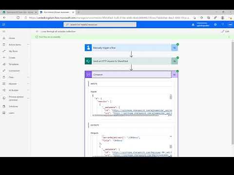 Power Automate - SharePoint Loop Through All Sub-Sites Under a Site Collection