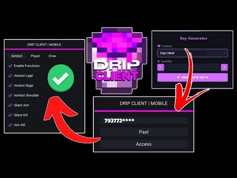 NOVA ATUALIZACAO DRIP CLIENT - MOD MENU DRIP CLIENT SAFE ANTBLACKLIST AIM KILL HEADSHOT 100%