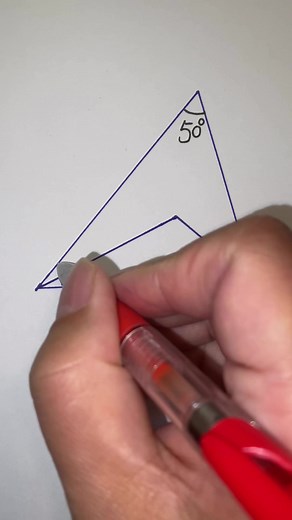 180K views · 336 reactions | Basic geometry: Triangle angle sum theorem | angle bisector #geometry #reels | Sihu Luo | Facebook