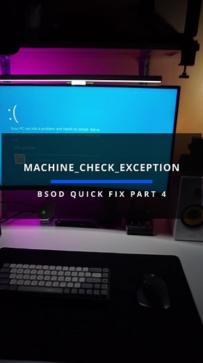 Machine Check Exception BSOD Quick Fix Tutorial Part 4