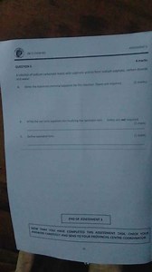 A solution of sodium carbonate reacts with sulphuric acid to fo... | Filo