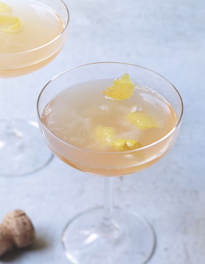 Cocktail champagne - pamplemousse rose pour 4 personnes - Recettes - Elle