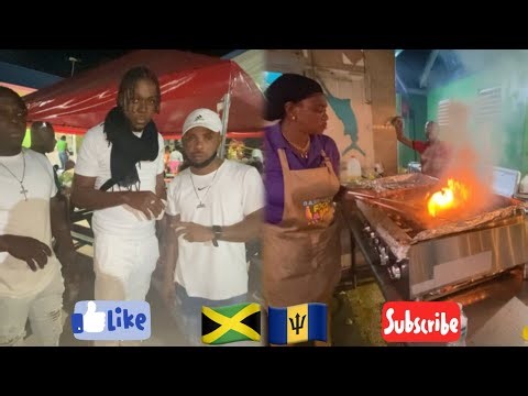 🇧🇧 Barbados Oistins Bay Friday Night Fish Fry Was Epic | Barbados Night Life