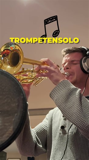 Welches Solo hätte noch gepasst?👀 Das ganze Video gibts auf YT bei „Seit Anfang“ #trompetensolo #gitarre #musik