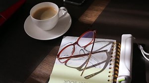 Items On Desktop Home Office Creating Stock Footage Video (100% Royalty-free) 1018522063 | Shutterstock