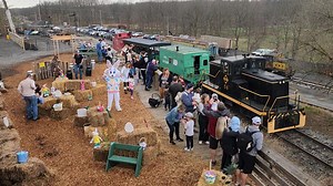 8.8K views · 318 reactions | Easter Bunny Train Rides! | Rochester & Genesee Valley Railroad Museum | Facebook